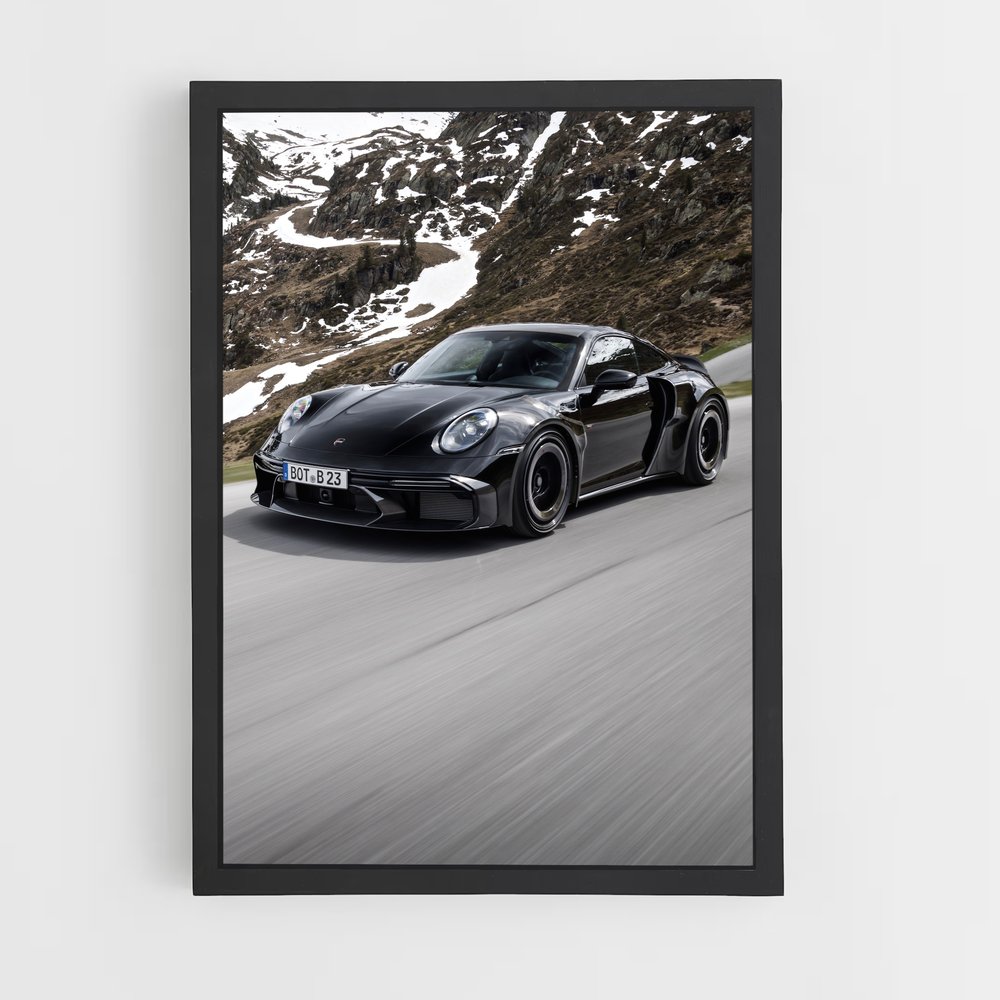 Poster Piste Noire – affiche Brabus (vue 2)